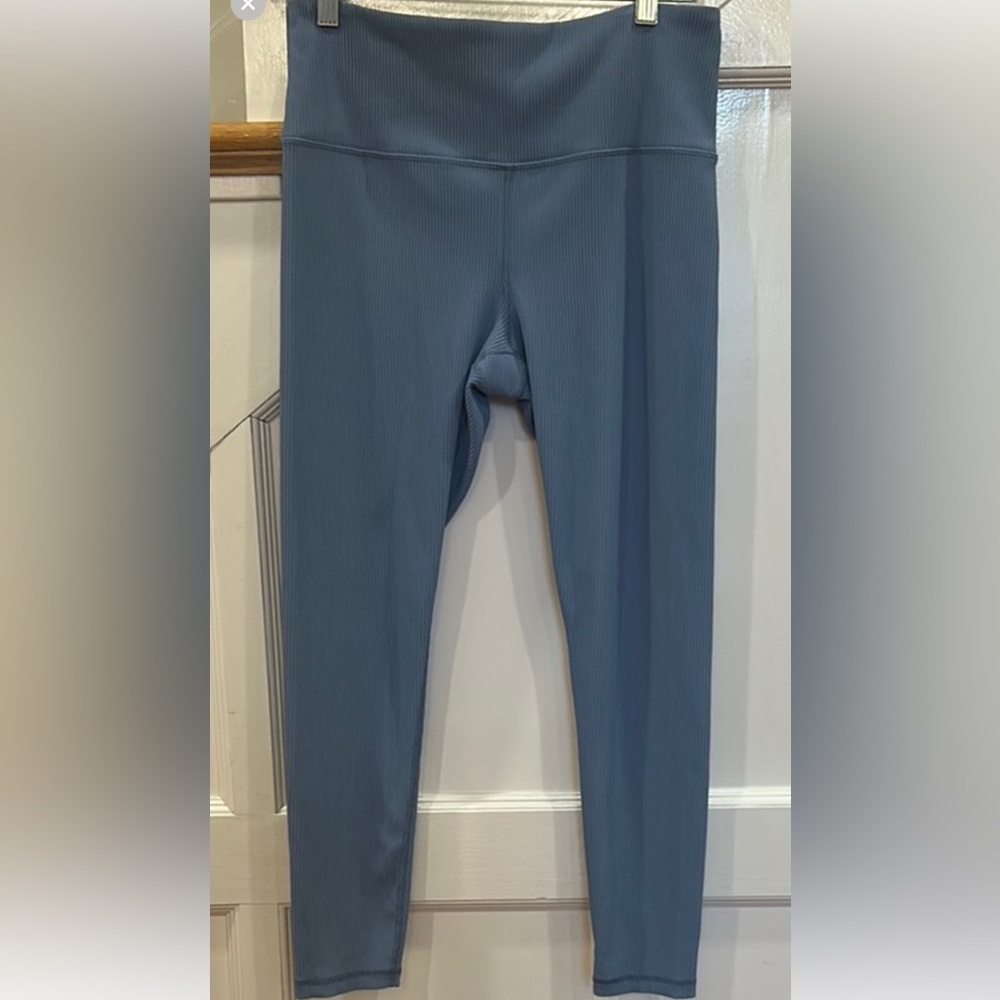 Athleta Blue Leggings Elation